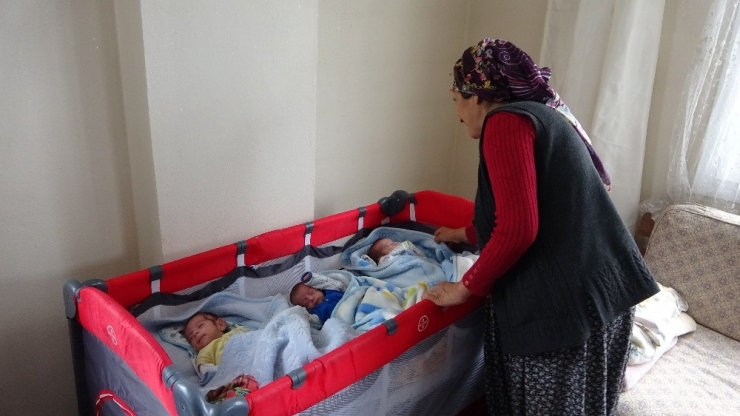 Adanalı Anne Üçüzleri İçin Yardım Bekliyor