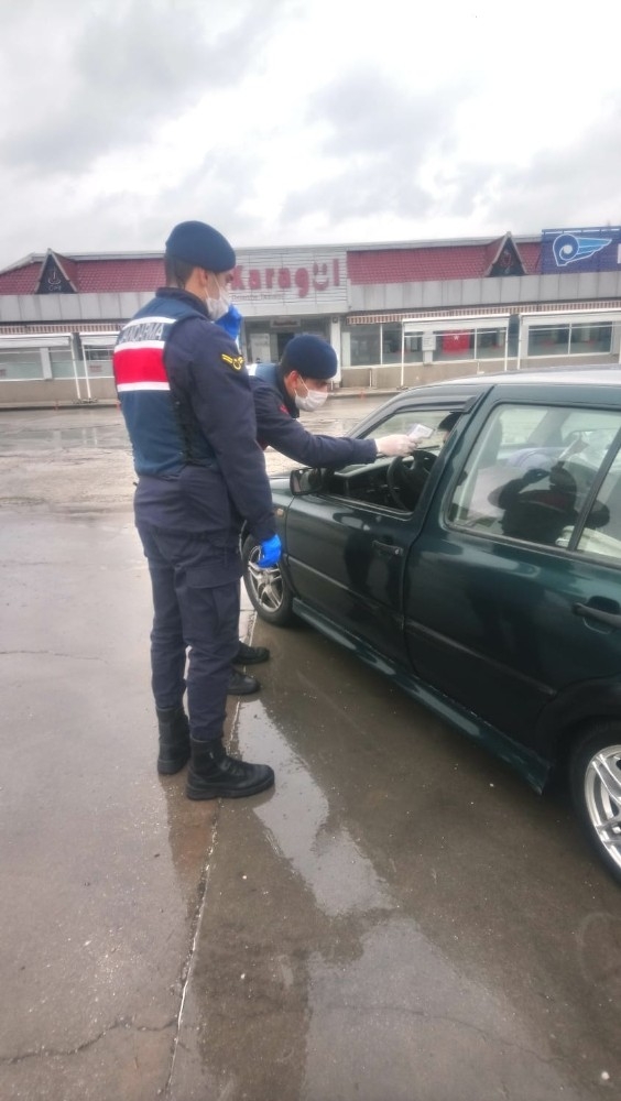 Jandarmadan Korona Virüs Denetimi