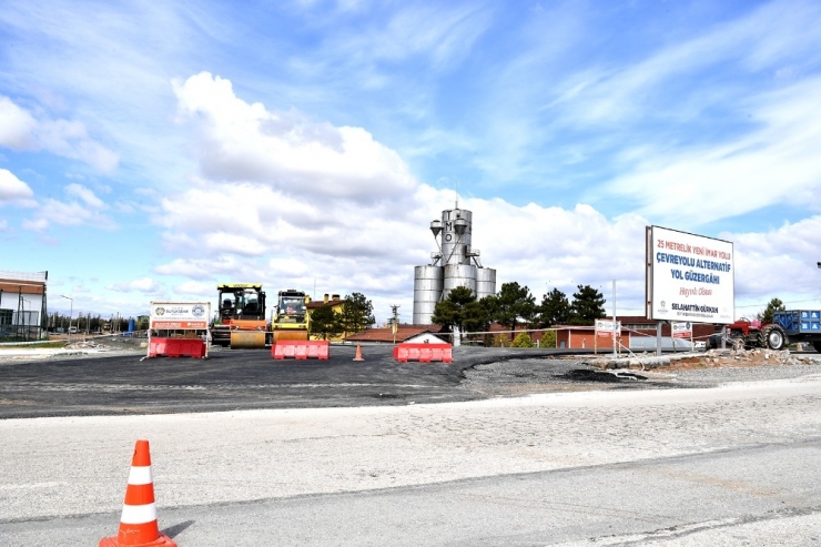 Başkan Gürkan, Yol Çalışmalarını İnceledi