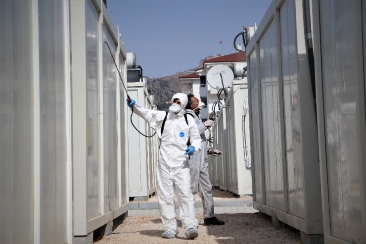 Korona Virüs Tedbirleri Kapsamında Konteyner Kentlere Kısıtlama Getirildi