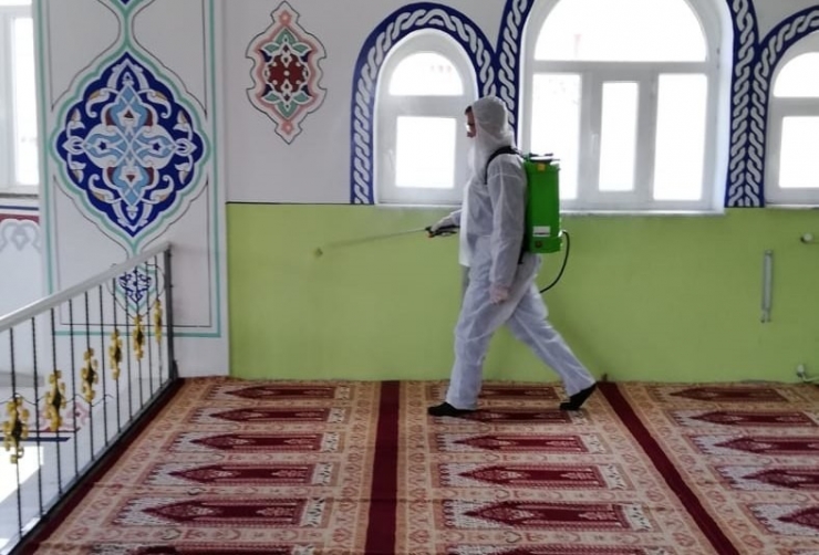 Esendere Beldesinde Dezenfekte Çalışması