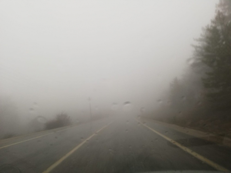 Keles’te Yoğun Sis