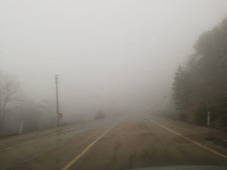 Keles’te Yoğun Sis