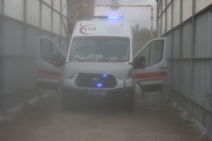 Kırıkkale’de Virüse Karşı “Dezenfeksiyon Tüneli”