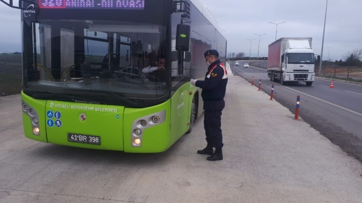 Jandarma Korona Virüs Denetimlerini Sürdürüyor