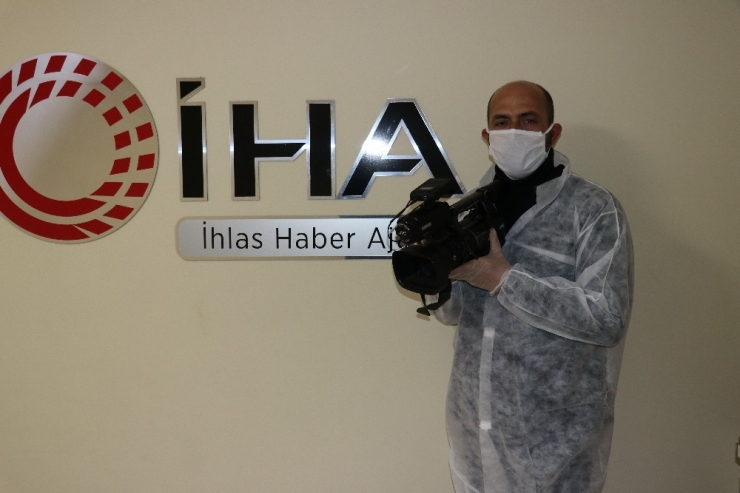 Malatya Büyükşehir Belediyesinden Basına Koruyucu Malzemeler