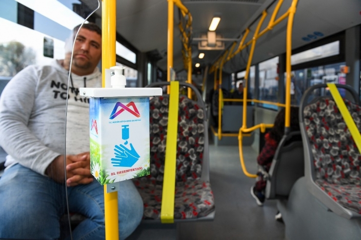 Belediye Otobüslerinde Tüm Tedbirler Alındı