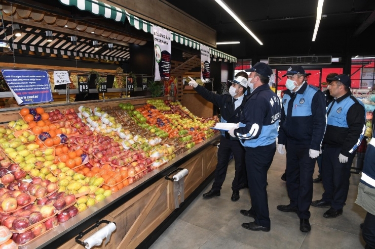 Zabıta Ekipleri Market Denetimlerini Sıklaştırdı