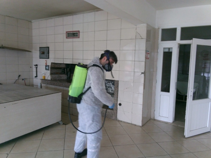 Ordu’da Ekmek Fırınları Dezenfekte Edildi