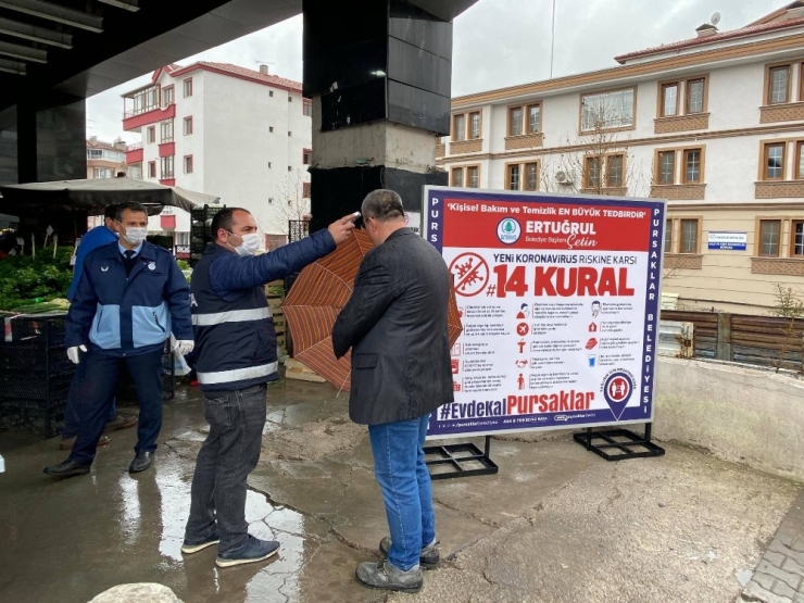 Başkan Çetin’den Pursaklar Halkına Sosyal Mesafeyi Koruyun Çağrısı