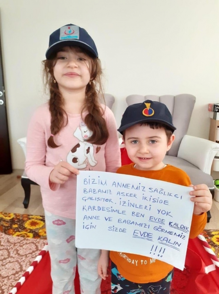 Bakan Soylu’dan ’Evde Kalın’ Çağrısı Yapan Kardeşlere Bisiklet Hediyesi