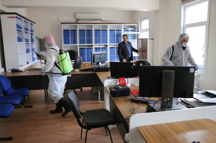 İspir Belediyesi’nden Korona Virüs Tedbirleri