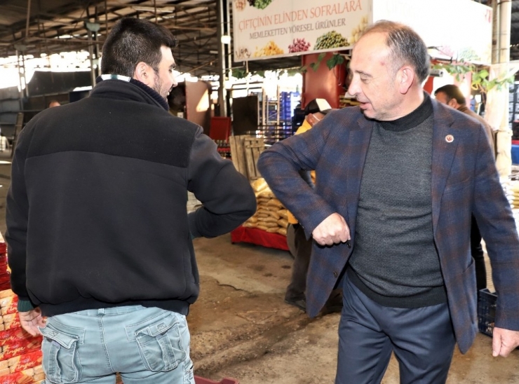 Başkan Akın: “Hizmet Yapılarak Yönetilecek Bir Süreç”