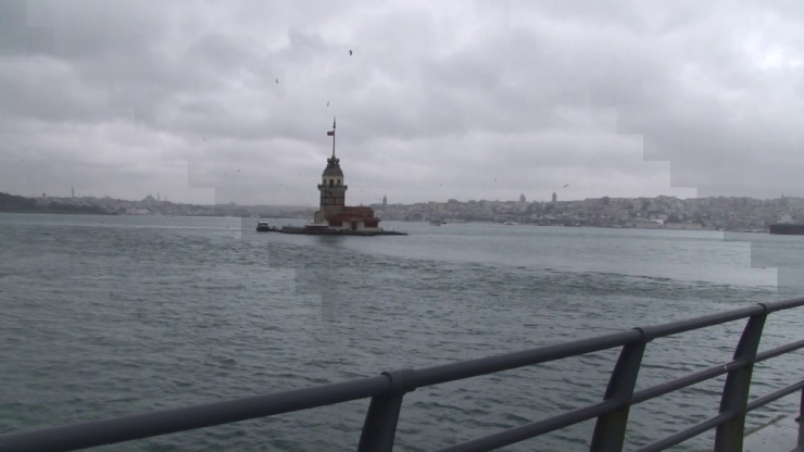 1800’lü Yıllarda Karantina Hastanesi Olarak Kullanılan Kız Kulesi Havadan Görüntülendi