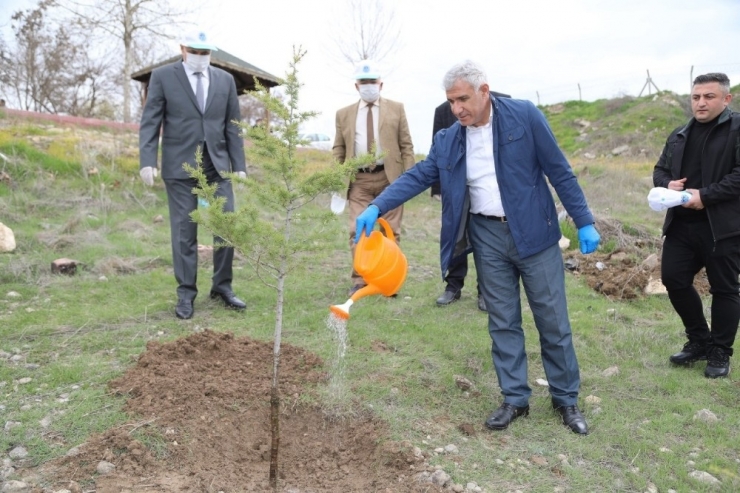 Battalgazi’de 750 Fidan Toprakla Buluştu