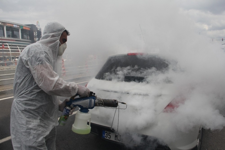 Kiralama Şirketi, Araçlarını Korona Virüse Karşı Dezenfekte Etti