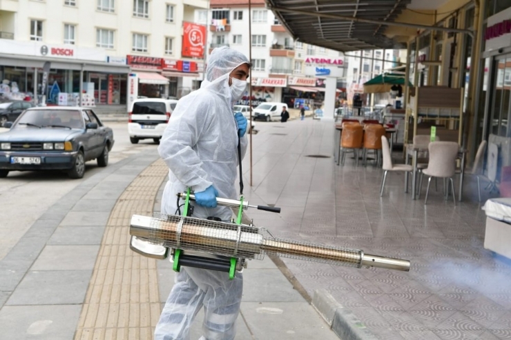 Mamak’ta “Sıcak Sisleme” İle Dezenfekte