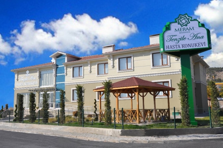 Meram Belediyesi Tenzile Ana Hasta Konuk Evi Sağlık Çalışanlarına Tahsis Edildi