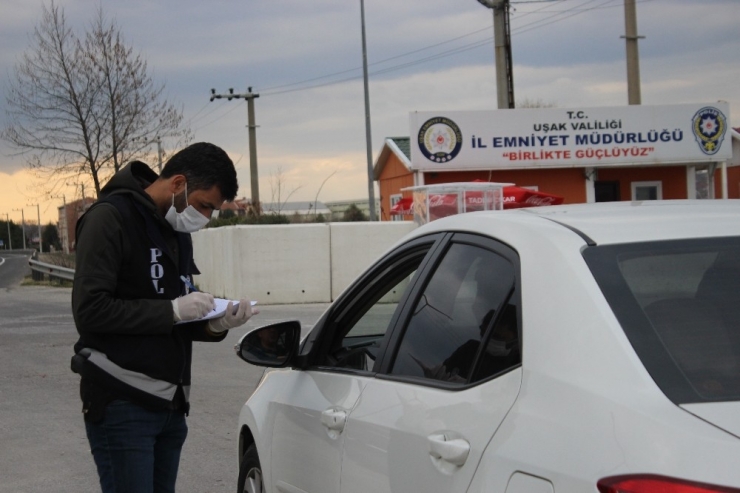Uşak’ta Karayollarında Korona Virüs Denetimleri Sıklaştırıldı
