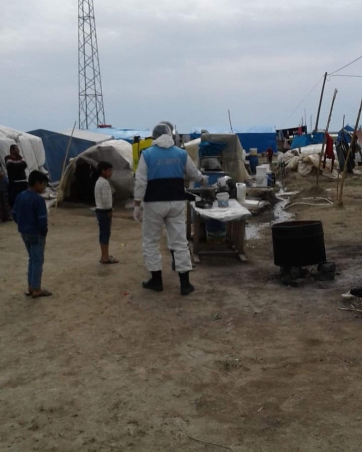 Tarım İşçilerine Korona Bilgilendirmesi