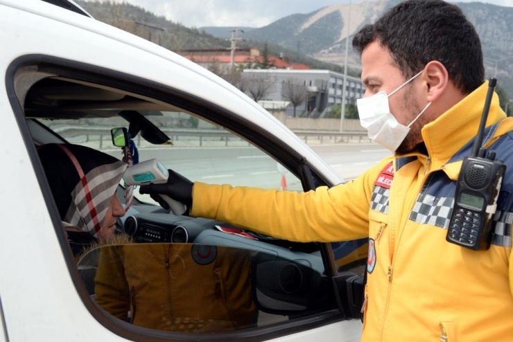 Bilecik’in Tüm Giriş Çıkışları Kontrol Altında