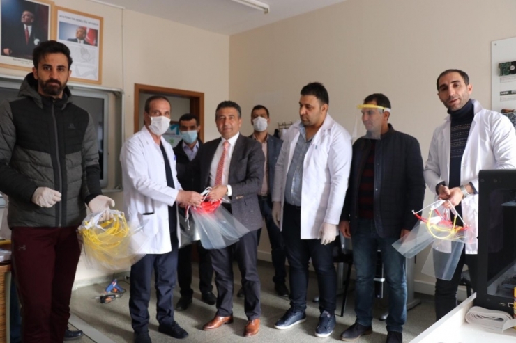 Bingöl’de Üretilen Siperler, Sağlıkçılara Teslim Edilmeye Başlandı