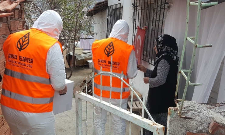 Çankaya’dan 2 Bin Haneye Gıda Ve Temizlik Malzemesi Desteği