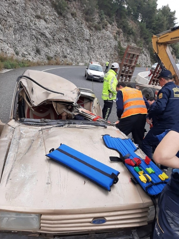 Sakar Rampasında Kaza: 4 Yaralı