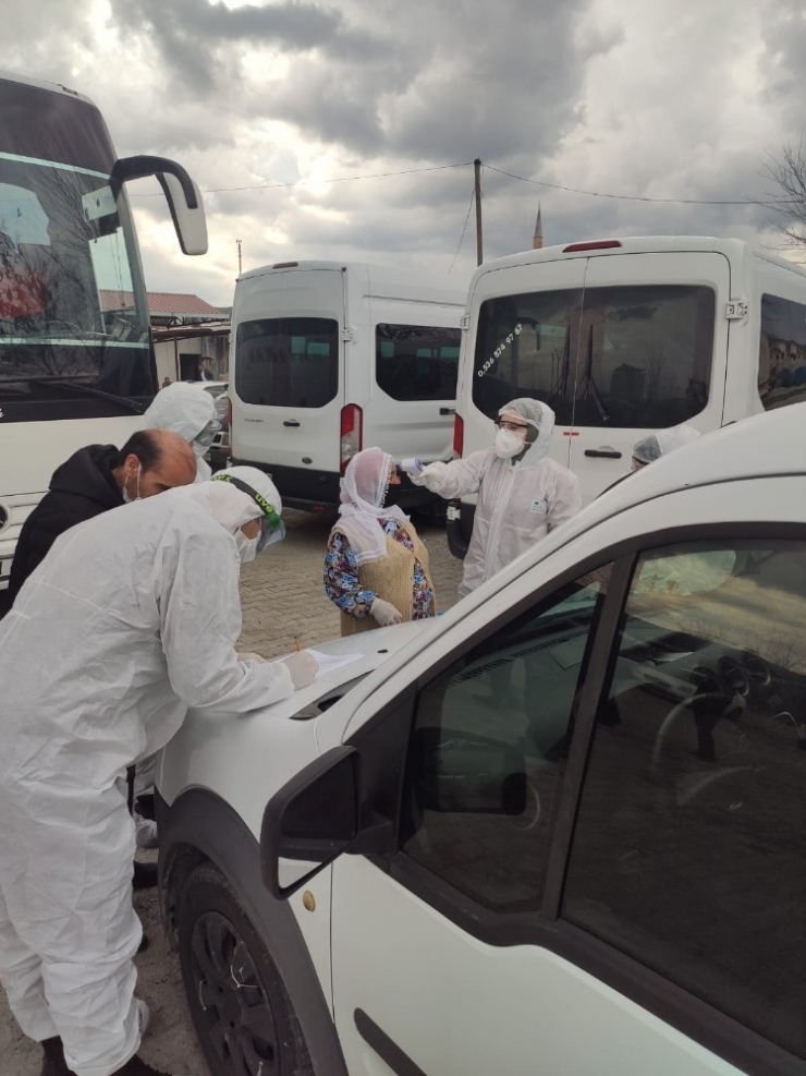 Siirt’te Toplu Taşıma Araçlarında Korona Virüs Denetimi