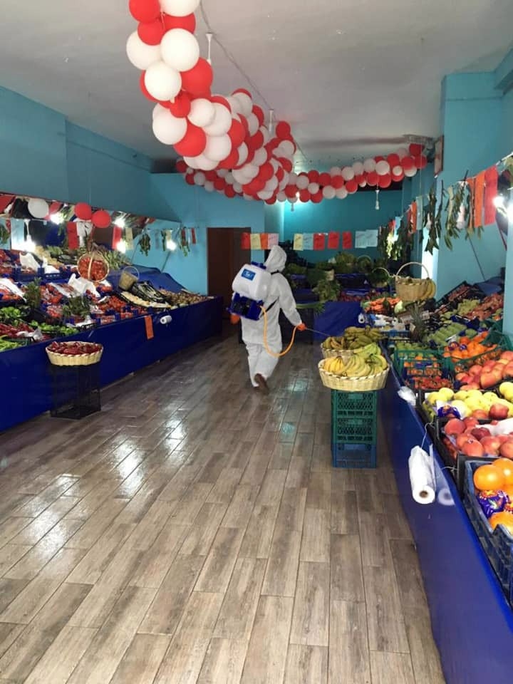 Çorlu Ve Ergene’deki Bakkallar Ücretsiz Dezenfekte Ediliyor