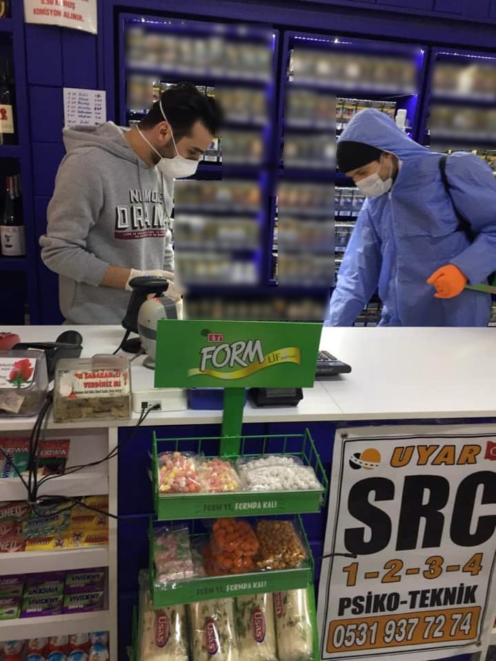 Çorlu Ve Ergene’deki Bakkallar Ücretsiz Dezenfekte Ediliyor