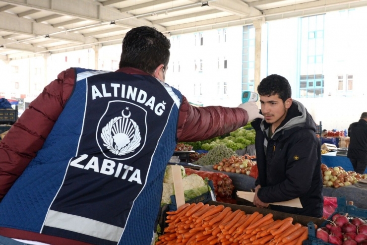 Altındağ’da Pazar Yerleri Genelgeye Göre Düzenlendi