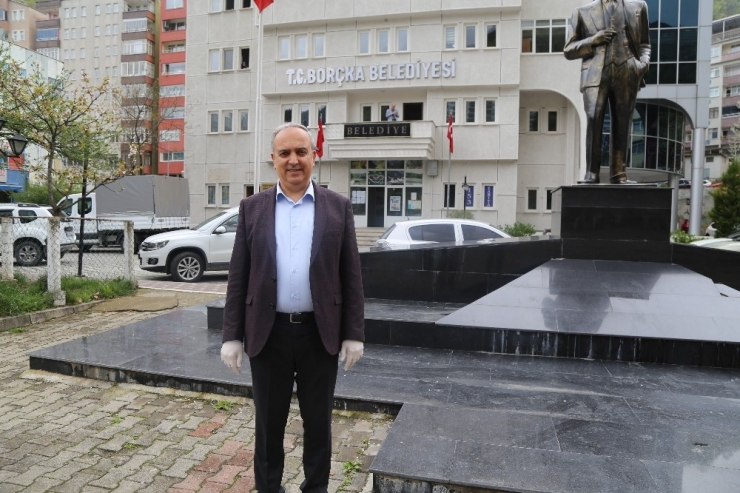 Artvin’in Borçka İlçesindeki Karantina Uygulaması Önceki Son Hazırlıklar Yapılıyor