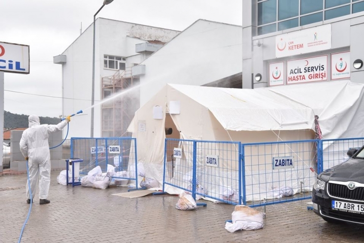 Çan’da Korona Virüse Sıkı Tedbir