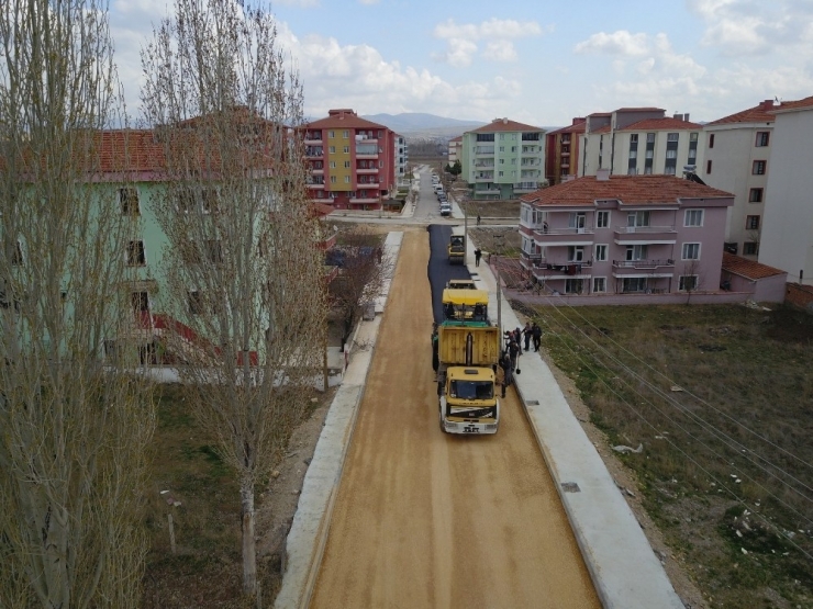 Çorum Belediyesi Asfalt Sezonunu Açtı