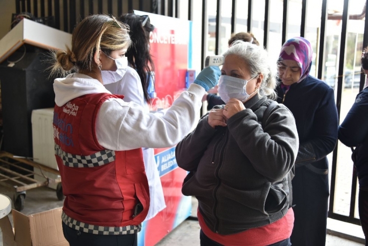 Aliağa Semt Pazarı Hizmete Açıldı
