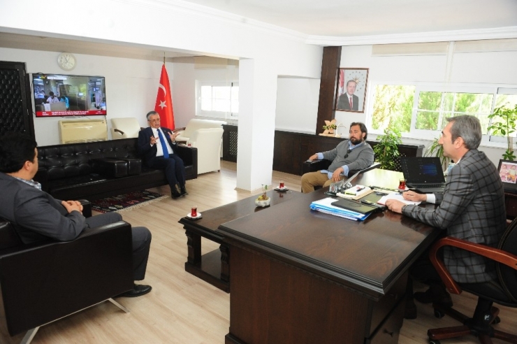 Kemer Kaymakamlığında Korona Virüs Toplantısı