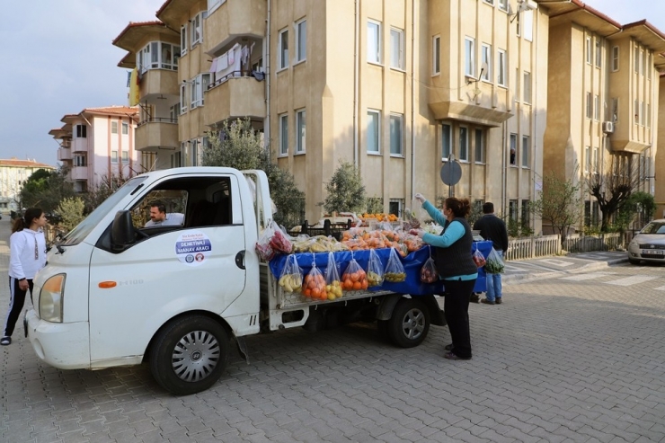 Muğla’da ‘Seyyar Manav’ Uygulaması