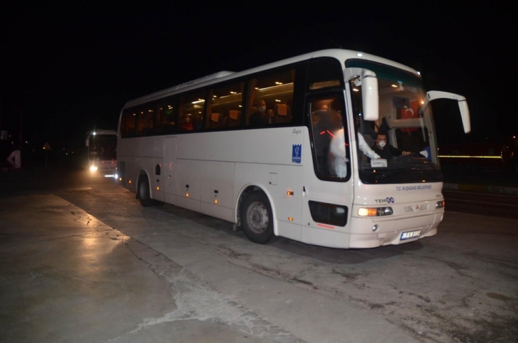 Fransa Dönüşü Karantinaya Alınan 31 İşçi Ailelerine Kavuştu