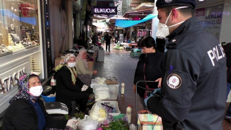 Nazilli Polisinden Asırlık Perşembe Pazarında Sıkı Önlem