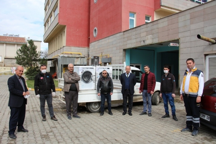 Oltu Devlet Hastanesine Hijyen Desteği