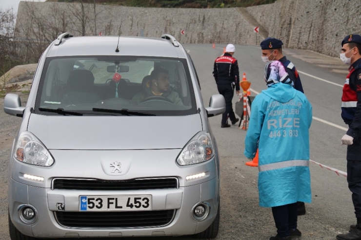 Rize’nin Kendirli Beldesi Ve 4 Köyünde Karantina Devam Ediyor