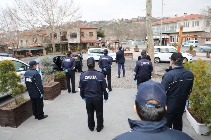 Başkan Yalçın’dan Zabıtaya Tebrik Telefonu