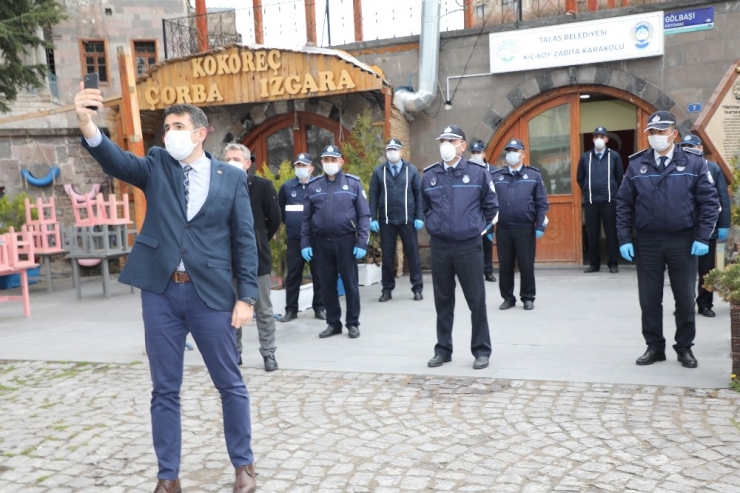 Başkan Yalçın’dan Zabıtaya Tebrik Telefonu