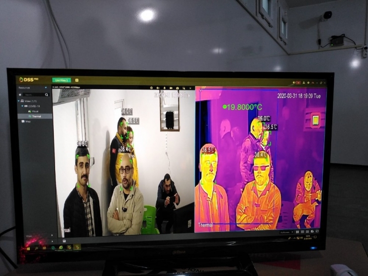 Suriye Sınırındaki Kapılara Termal Kameralar Kuruldu