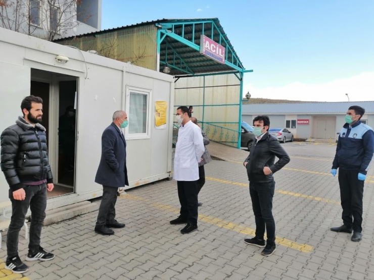 Başkan Ensari’den Sağlık Çalışanlarına Moral Ziyareti