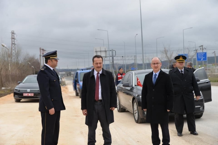 Vali Şentürk, İl Girişindeki Gözlem Noktalarını Gezdi