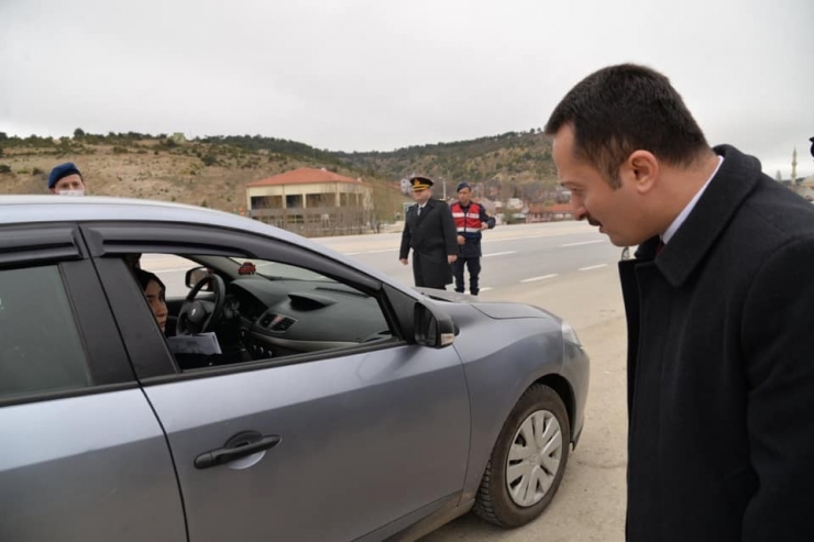 Vali Şentürk, İl Girişindeki Gözlem Noktalarını Gezdi