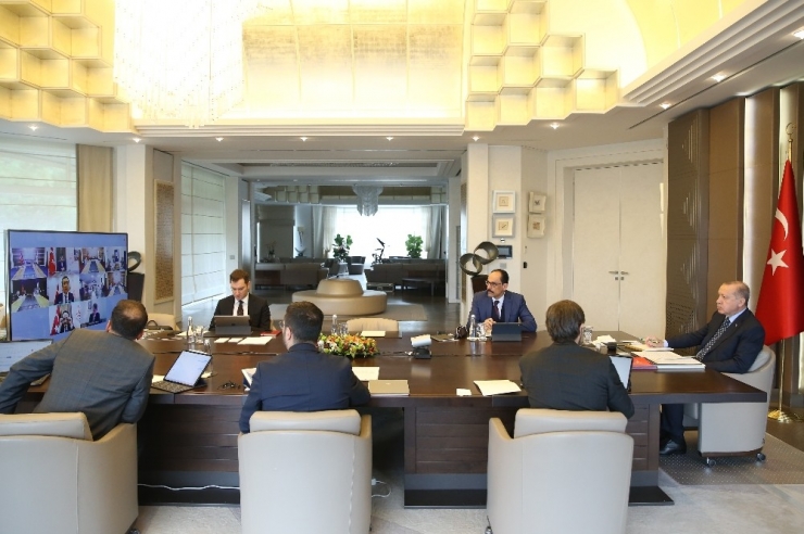 Ak Parti Myk, Cumhurbaşkanı Erdoğan Başkanlığında Toplandı