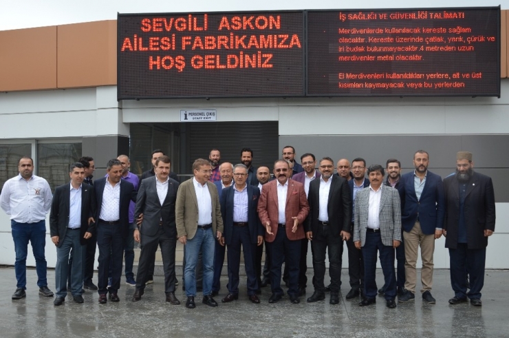 Askon Mersin Şubesinden 50 Bin Maske Desteği